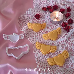 مهر و کاتر شیرینی طرح قلب فرشته کد 415