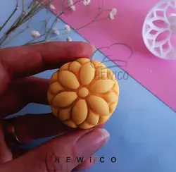 مهر نون برنجی طرح گلشن کد 376
