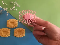 مهر و کاتر شیرینی طرح شادگل کد 361