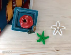 مهر و کاتر شیرینی طرح صدف حلزون