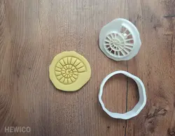 مهر و کاتر شیرینی طرح حلزون