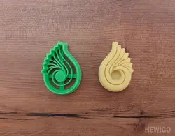 مهر و کاتر شیرینی طرح بته جقه کد 122