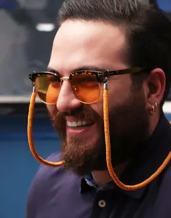 بند عینک | بند عینک کمند پرتغالی | پوشاک کاپلا | Couple'A | اکسسوری عینک | بند عینک بافت