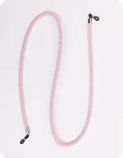 بند عینک | بند عینک کمند صورتی ملایم | پوشاک کاپلا | Couple'A | اکسسوری عینک | بند بافت