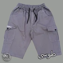 شلوارک کتان 6جیب بیگ سایز - پوشاک دانیل