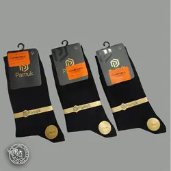 جوراب بلند پاموک ساده نخ ترک - پوشاک دانیل