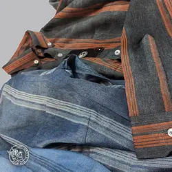 پیراهن علیرام دنیم راه راهA+++ - پوشاک دانیل