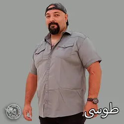 پیراهن کتان کوتاه 5686 - پوشاک دانیل