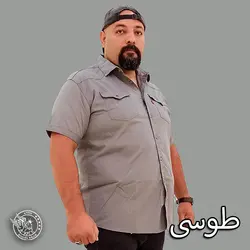 پیراهن کتان کوتاه 5686 - پوشاک دانیل