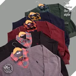 سلانیک یقه پیراهنی اکو - پوشاک دانیل