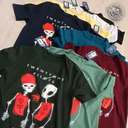 تیشرت چاپی اسکلت