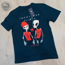 تیشرت چاپی اسکلت