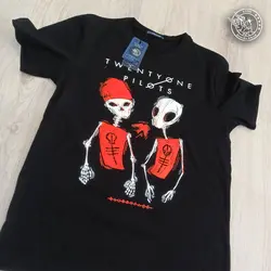 تیشرت چاپی اسکلت