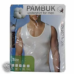 زیرپوش رکابی پاموک مشکی