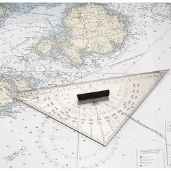 نقاله مثلثی Triangular protractor