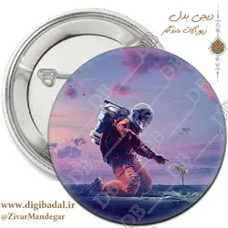 پیکسل فضانورد طرح 5