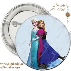 پیکسل السا انا پشت به هم