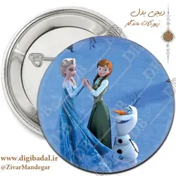 پیکسل السا و آنا و اولاف طرح 1