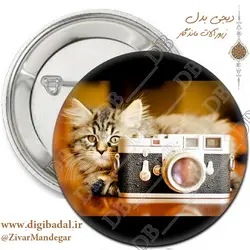 پیکسل طرح دوربین و گربه (پیکسل-جاسوییچی)