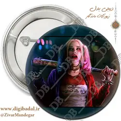 پیکسل جوکر زن طرح سه (پیکسل-جاسوییچی)