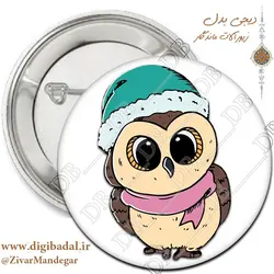پیکسل جغد طرح فانتزی (پیکسل - جاسوییچی)