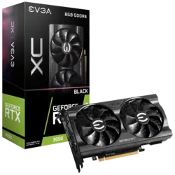 کارت گرافیک EVGA RTX 3050 XC BLACK GAMING 8GB