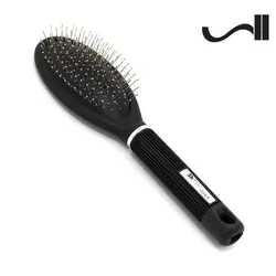 برس تخت گرد مشکی سر فلزی 004A شی رز sh-rose