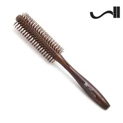 برس مو پیچ چوبی باریک S-2719 شی رز Sh-Rose