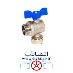 شیر زانویی رو پیچ کوپلی نیوپایپ