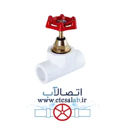 شیر فلکه (کامل) سفید آذین