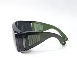 عینک جوشکاری بغل کرکره ای تک پلاست