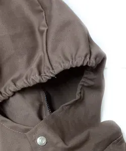 کلاه مقنعه کتان قهوه ای