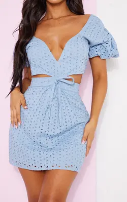 پیراهن کوتاه برند PRETTYLITTLETHING مدل CMY0816