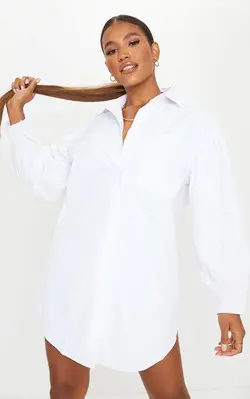 پیراهن اورسایز برند PRETTYLITTLETHING مدل CMO2809