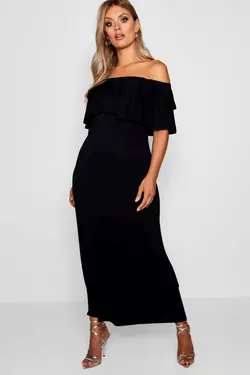 پیراهن ماکسی بلند برند boohoo مدل 10524