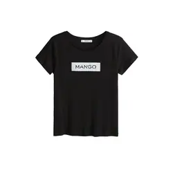 تیشرت زنانه MANGO مدل Basic