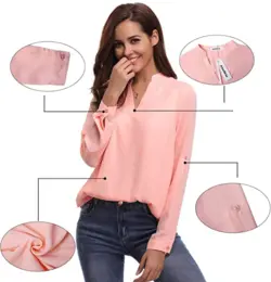 شومیز Abollria مدل V-neck