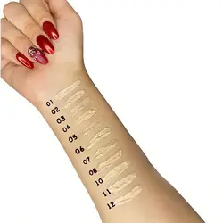 DIVIO FOUNDATION 12 کرم پودر فول کاور دی ویو شماره 12