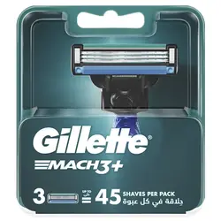 تیغ یدک ژیلت مدل Mach 3 بسته 3 عددی Gillette Mach 3 Blades Pack of 3