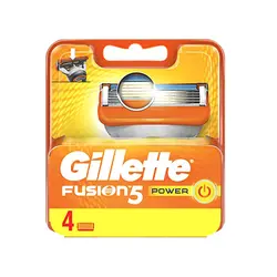 تیغ یدک 4 عددی ژیلت مدل پاور  Fusion Power  Gillette Fusion Power Blades Pack Of 4