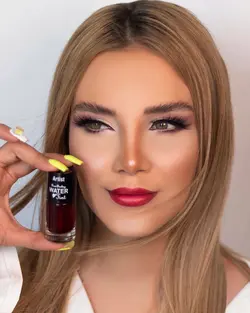 تینت لب حرفه ای آرتیست شماره 10 رنگ صورتی آلبالویی Artist Water Tint