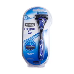 خودتراش 5 لبه هایدرو شیک 1 عدد Schick Hydro 5 With 1 Cartridge 1 Razor