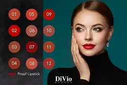 روژ لب جامد 24 ساعته دی ویو Divio Lipsticks  Kiss Prood