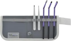 ست آرایش و اصلاح ابرو و چشم ریل تکنیک Real Techniques Eyes Brow Eyebrow Kit Gift Set With Tweezers Spoolie Brush