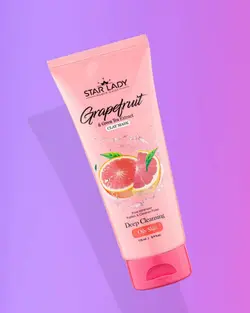 ماسک صورت خاک رس استارلیدی حاوی گریپ فروت 175 میلی لیتر Start lady Power Clay Mask 175 ml