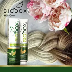 رنگ مو بیوداکس شماره 9.8 بلوند بژ خیلی روشن Bio Doxe Haie Color Specialy Formulated 125 mil