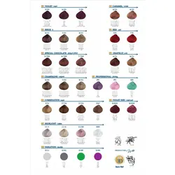 رنگ مو لولیا کد 6.8 رنگ بلوند زیتونی تیره 120میل , Lollia Permanent Hair Color After Keratin 3D