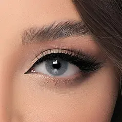 لنز چشم گلدن مود رنگ آبی ازول Golden Mood Lenses 3D Hydroclear Azul