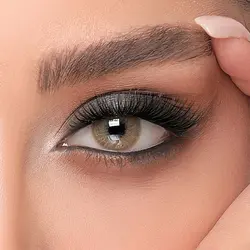 لنز چشم گلدن مود رنگ کهربایی Golden Mood Lenses 3D Hydroclear Amber