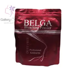 پودر دکلره سفید بلگا بدون غبار 400 گرم BELGA Bleaching Powder
